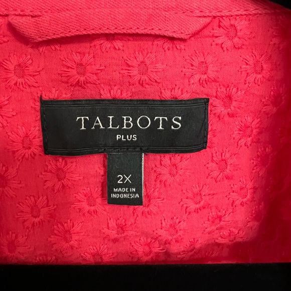 Talbots Women’s Lightweight Blend Jacket - Size 2x - Picture 3 of 7